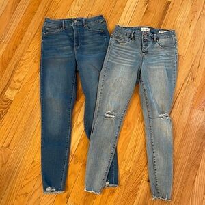 Jeans bundle.  Rosa size 6 curvy and Jessica Simpson size 29, Ankle Skinny